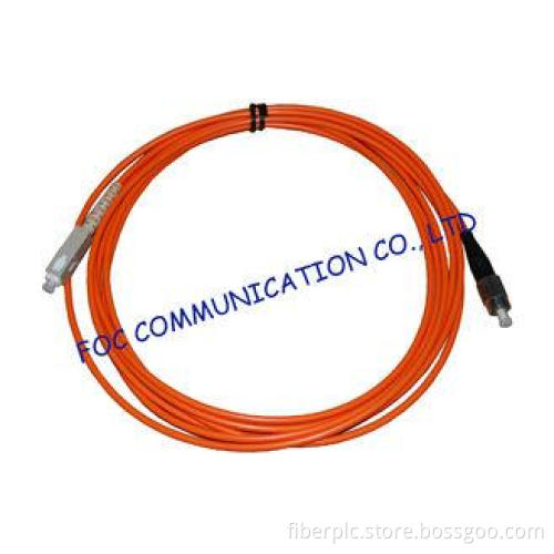 Multi Mode LSZH Jacket optical fiber patch cord SC Connecto